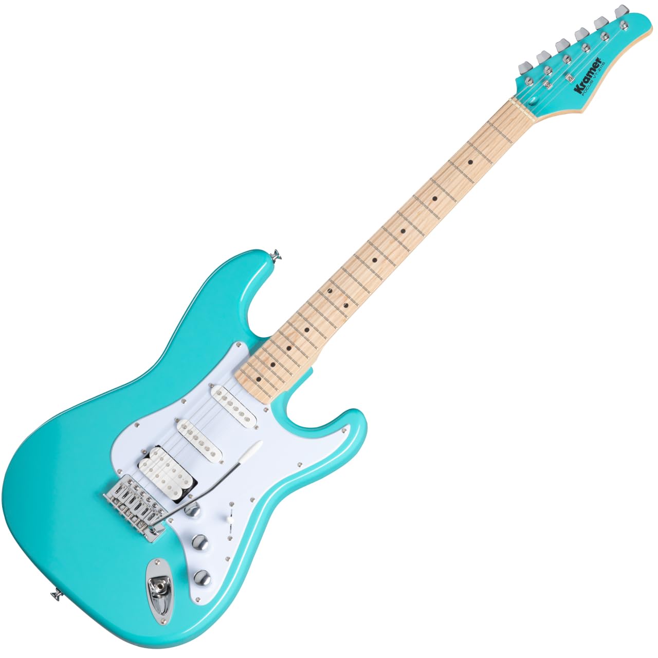花梨‼️Kramer Focus VT-211S グリーン エレキギター Kramer Focus VT-211S Electric Guitar - Neon Green | Sweetwater